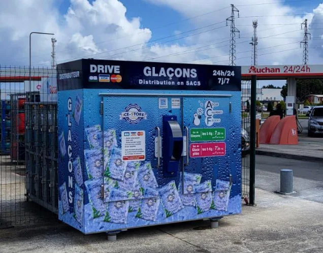 Distributeur de Biganos