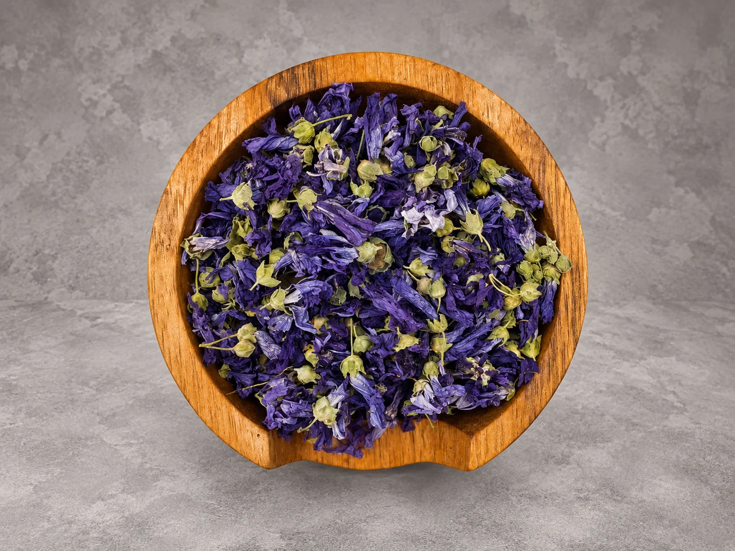 Fleurs séchées violettes