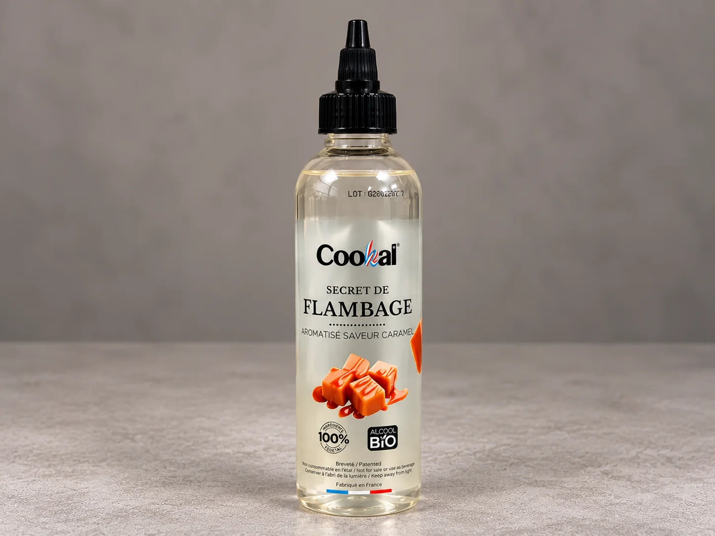 Gel de flambage caramel