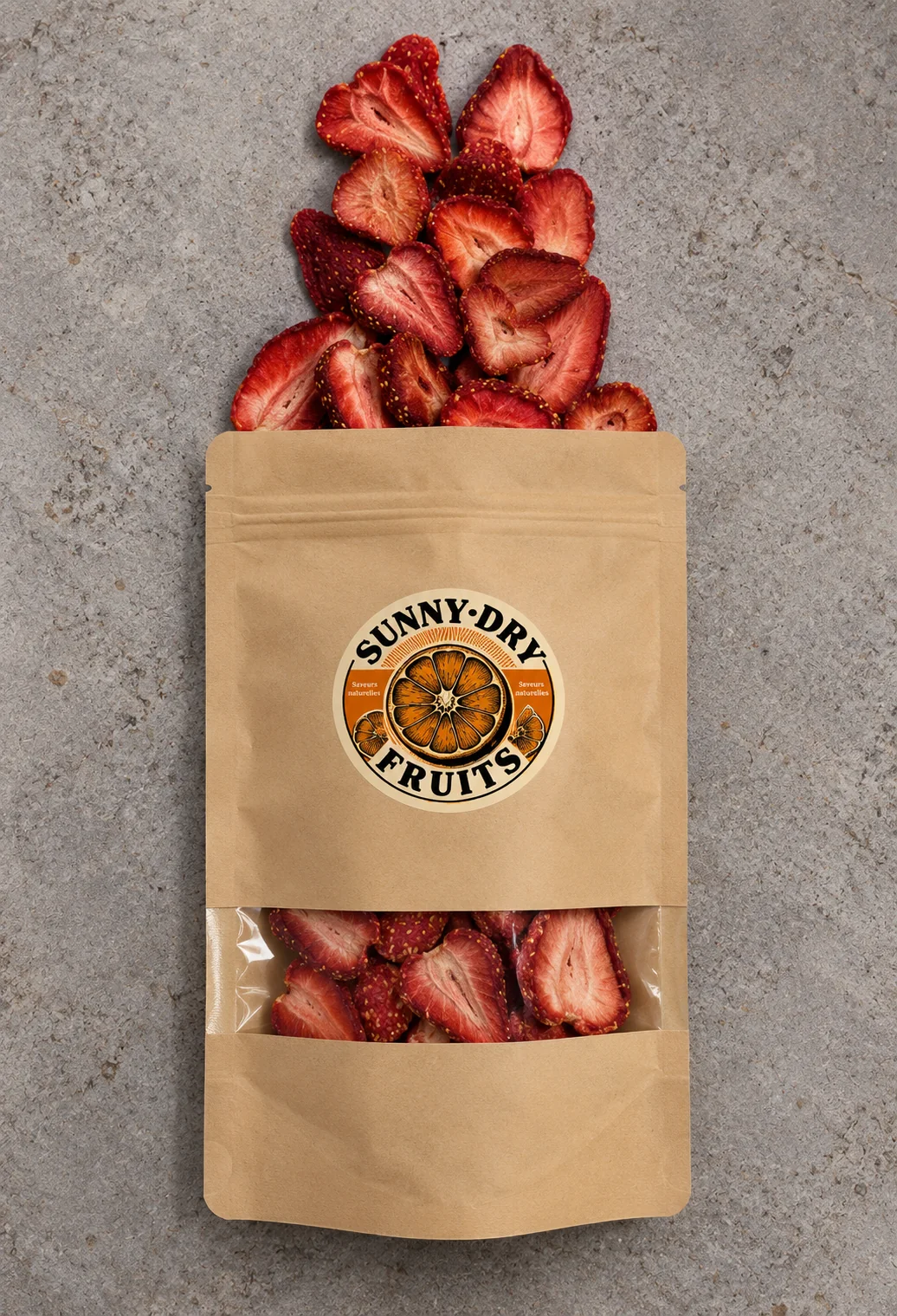 Fraise déshydratée