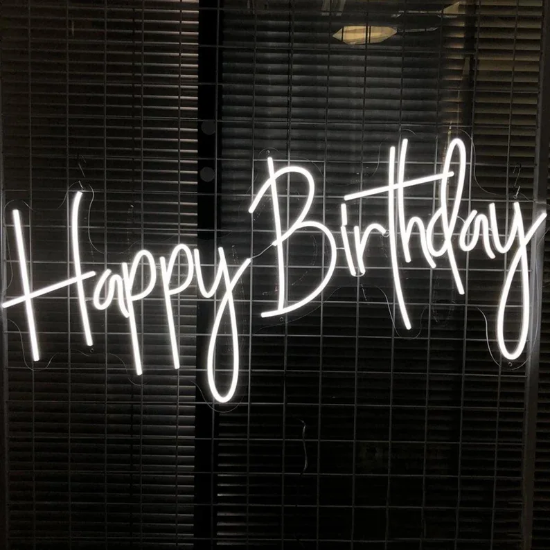 Néon Happy Birthday