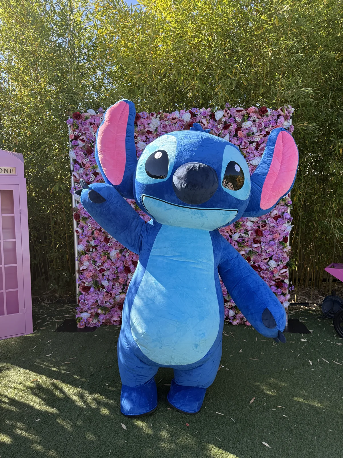 Mascotte bleue